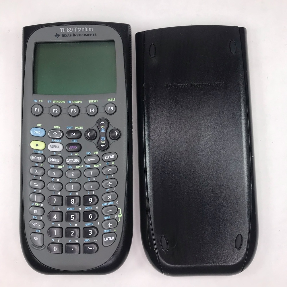 Texas Instruments TI-89 Titanium Graphing Calculator Cover Tested